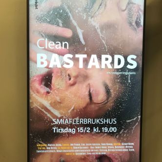 Poster - Clean bastards by Martijn Joling